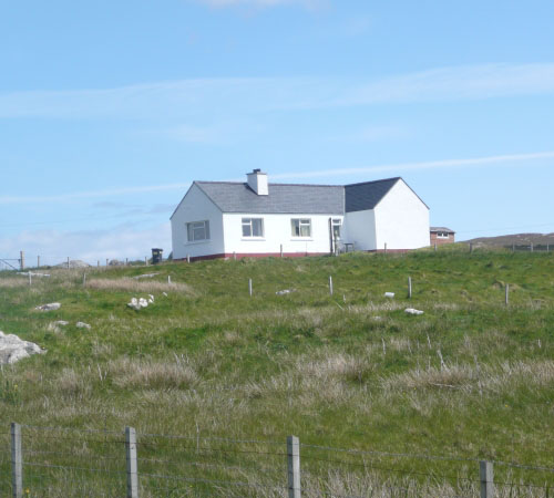 Taigh a' Bhadlaich - from the croft below